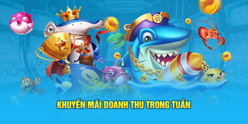 Game Bắn Cá Jun88 – Vui Chơi Giải Trí Đổi Thưởng Hot 2024 4 Khuyến mãi doanh thu trong tuần